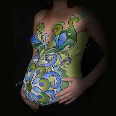 bellypainting