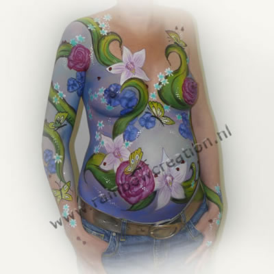 bellypainting